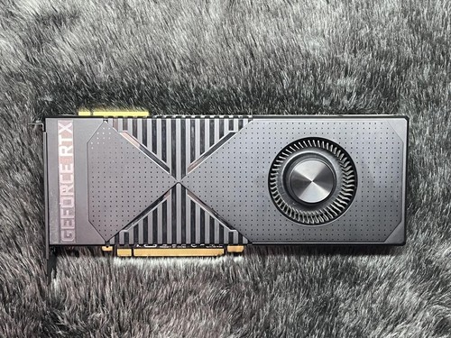 Nvidia GeForce RTX 2080 8GB GDDR Graphics Card Used Light Logo