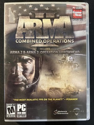 ArmA II: Combined Operations (PC - 2 DISC) VERY GOOD CONDITION - W/ MAP