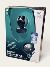 Logitech C250 Webcam USB 1.3MP photos Built-in Microphone Camera