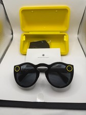 Snapchat Spectacles Gen 1 HD Smart Glasses Black w/ Charger- Never Used