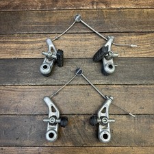 Vintage Shimano Cantilever Brakes Set Silver Front Rear Cafe 90s MTB