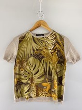 Salvatore Ferragamo T shirt S Silk Multi color Animal