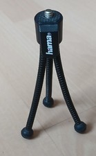 Hama Ministativ Tischstativ Dreibeinstativ tripod klein in Schwarz universal
