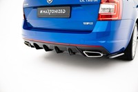 Maxton Design Heckansatz Diffusor V.1 Passend FüR Skoda Octavia RS Mk3 / Mk3 FL