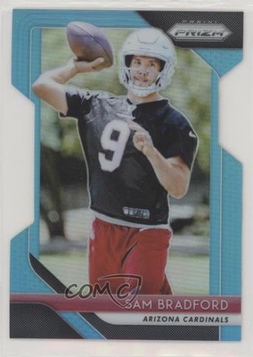 2018 Panini Prizm Light Blue Prizm 16/199 Sam Bradford #197 gn1