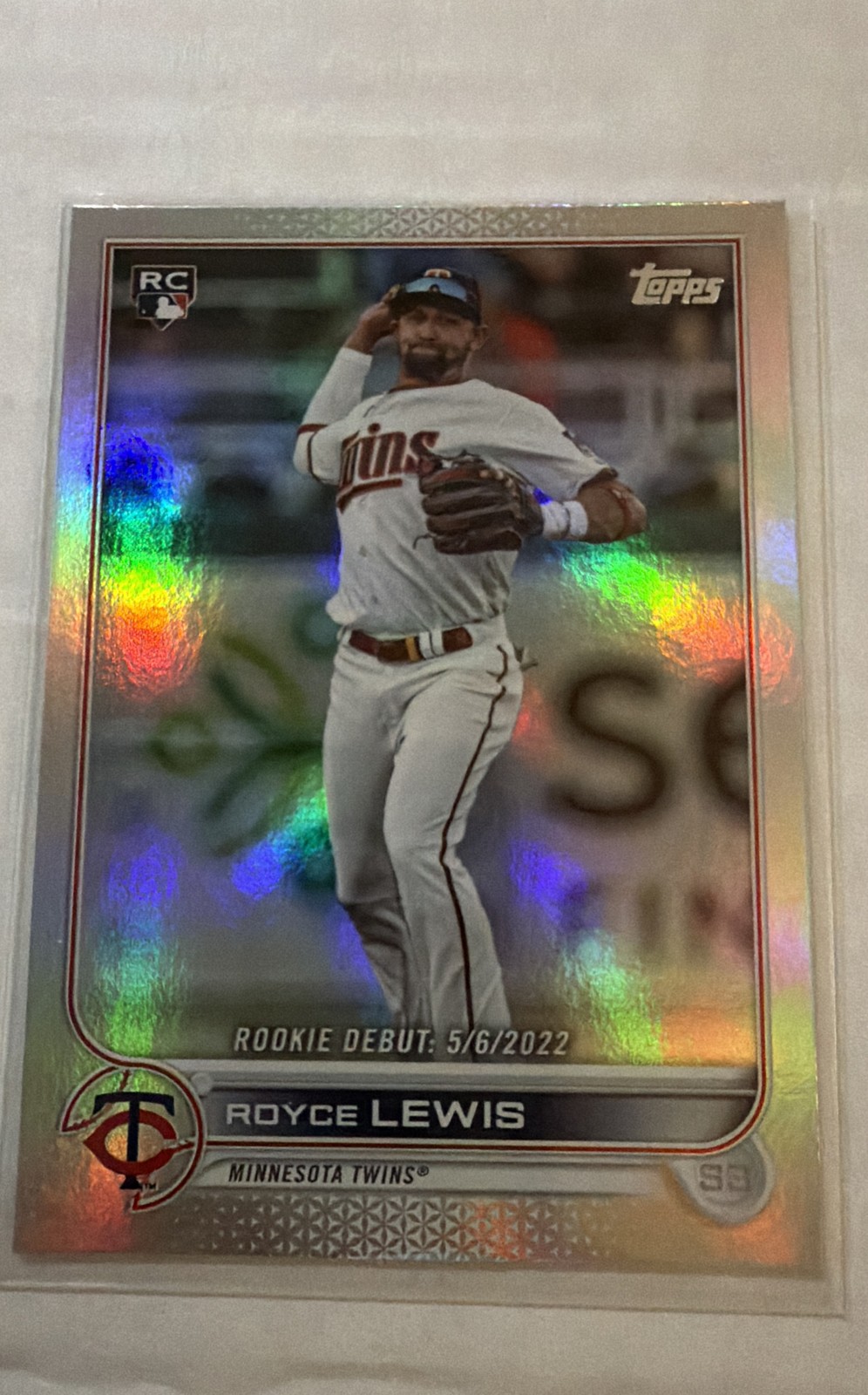 2022 Topps Update Series - Rookie Debut Royce Lewis #US149 Rainbow Foil (RC)