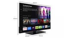 Bush 43 Inch 40FT25CB LED 4K UHD TV UK Delivery GRADE B