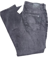 BUFFALO DAVID BITTON DRIVEN RELAXED STRAIGHT STRETCH JEANS 36 X 32