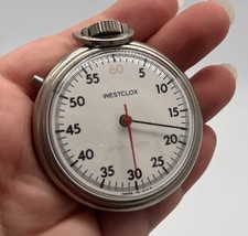 Westclox 50mm Mechanical Analog Stopwatch, Ma...