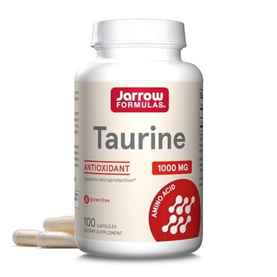 Jarrow Formulas Taurine 1000 mg, Dietary Supplement, Amino Acid Supplement for