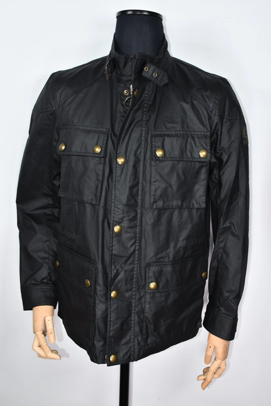 Belstaff Trialmaster Game Of Thrones Dragon HBO Wax Wolf Jacket Black size 48