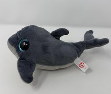 Ty Beanie Boos Echo the Dolphin 6" Plush from 2017 Grey Stuffed Animal
