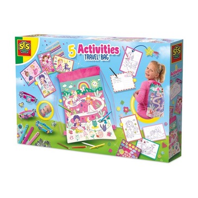 SES Creative 02401 Activity Bag - Make Bracelets - Colouring - Stick (US IMPORT)