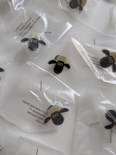 ✅ Anstecker / Shaun Das Schaf - WDR - Neu - Sammeln - 2cm - Kinder - Selten ✅ - Bild 5 von 16