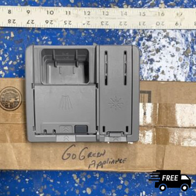 Bosch Dishwasher SHSM63W55N-01 Detergent Dispenser P/N 12008380 9001298602 OEM
