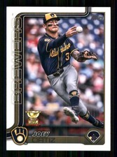 2025 Topps #165 Joey Ortiz Milwaukee Brewers 66039