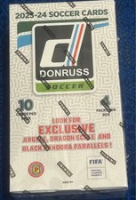 2023/24 Panini Donruss Soccer International Hobby Box Factory Sealed FS