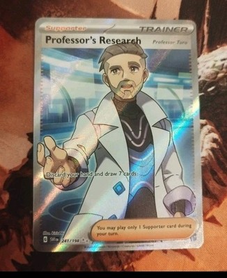 Professor's Research 241/198 Sv01: Scarlet & Violet Base Set Holo