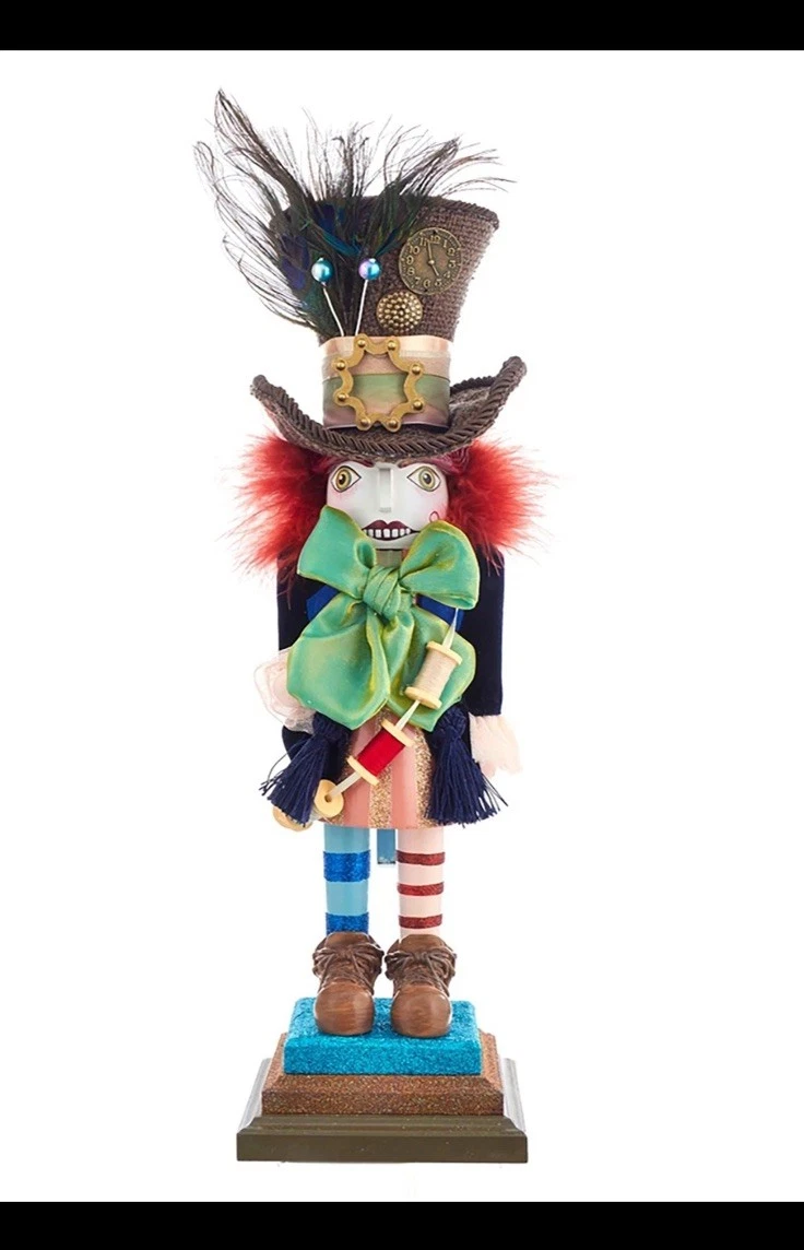 Kurt S. Adler (HA0381) Hollywood Mad Hatter Nutcracker, 18"
Opens in a new window or tab