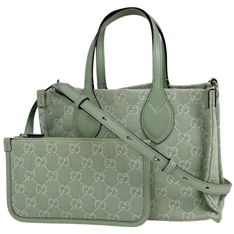 Gucci Denim Exterior Shoulder Bags Bags & Handbags for Women for