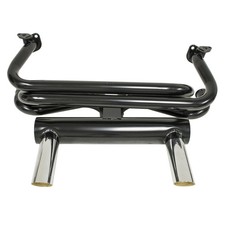 2 Tip Gt Exhaust For 40hp 1200cc Vw Engines Raw Dunebuggy Vw