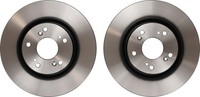 2X TRW Bremsscheibe DF6689 FüR Honda
