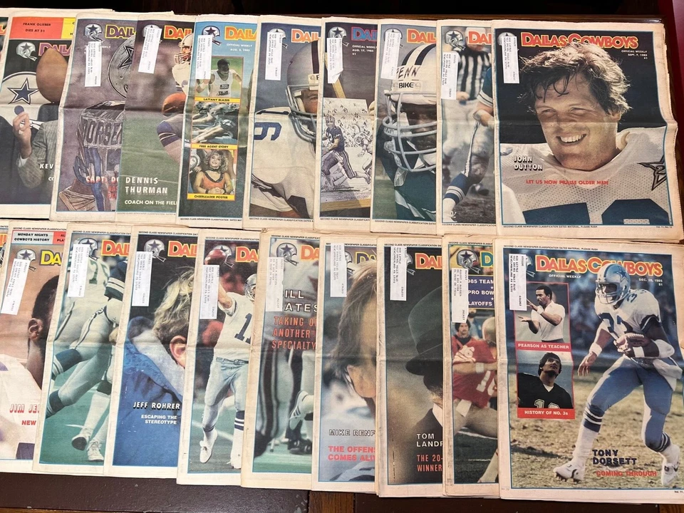 DALLAS COWBOYS WEEKLY NEWSPAPER - SOLD BY THE ISSUE - BUY MORE SAVE MORE - Image 4 of 4