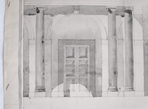 original architectural drawing Geofferey L Farmer. 6 hour Design for Arcade 1921 - Picture 4 of 6