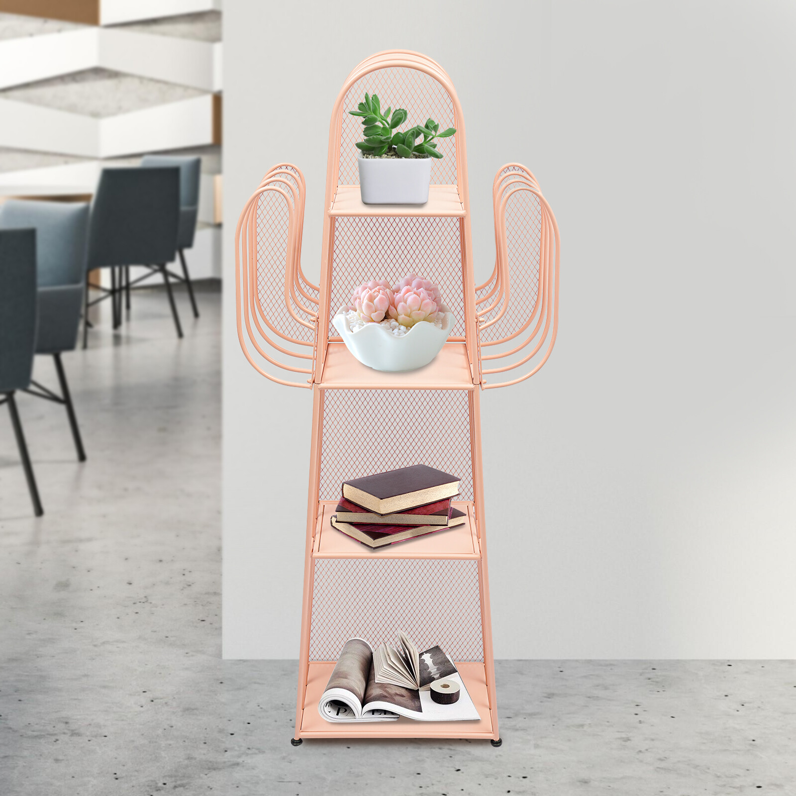 Modern 4 Shelf Bookcase Bookshelf Storage Display Rack Book Organizer?Shelve