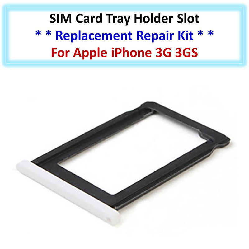 Sim Card Tray Holder Slot Replacement Repair Part For Apple Iphone