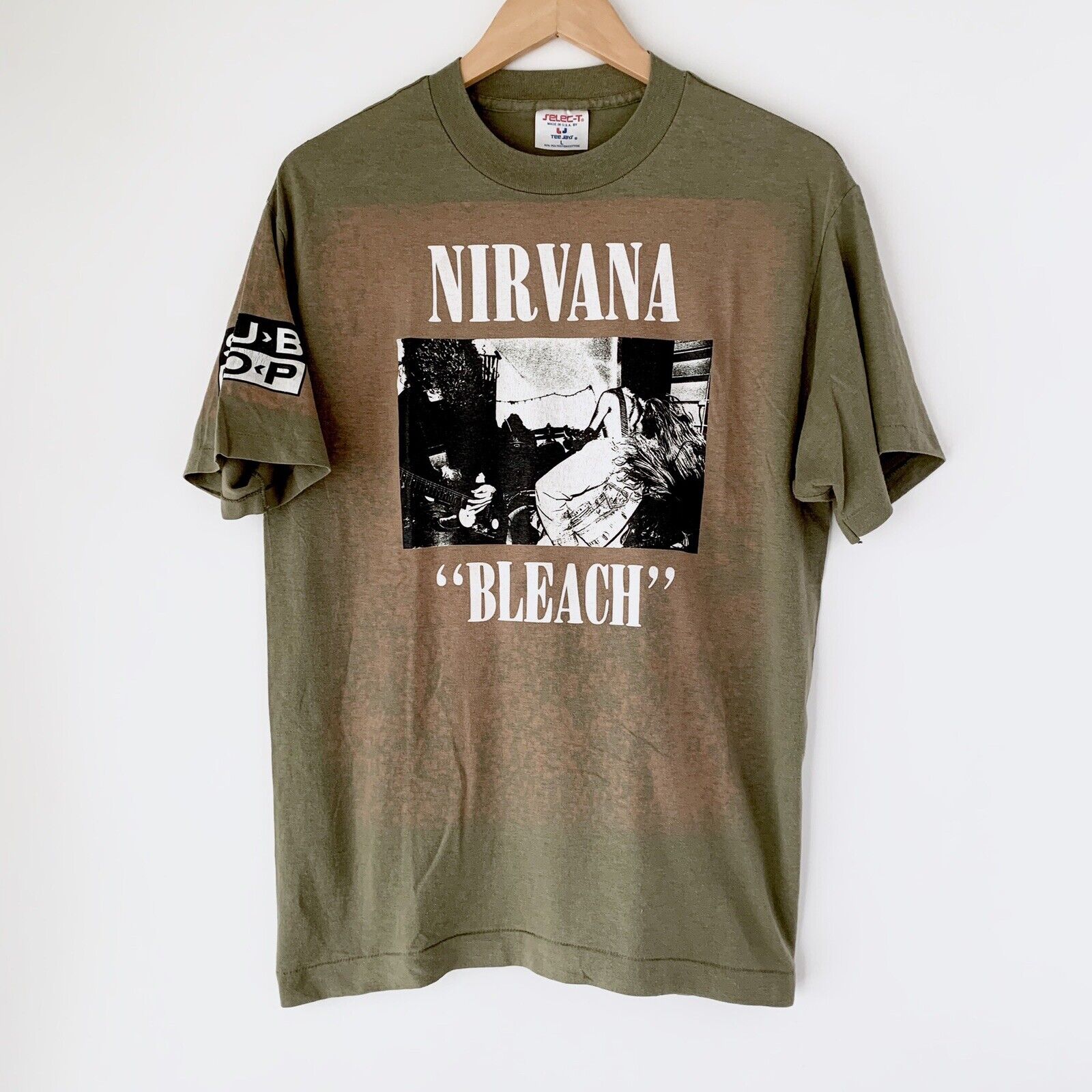 90s Nirvana Bleach Sub Pop Vintage Band Tour Shirt 1990s Soundgarden  Pearl Jam