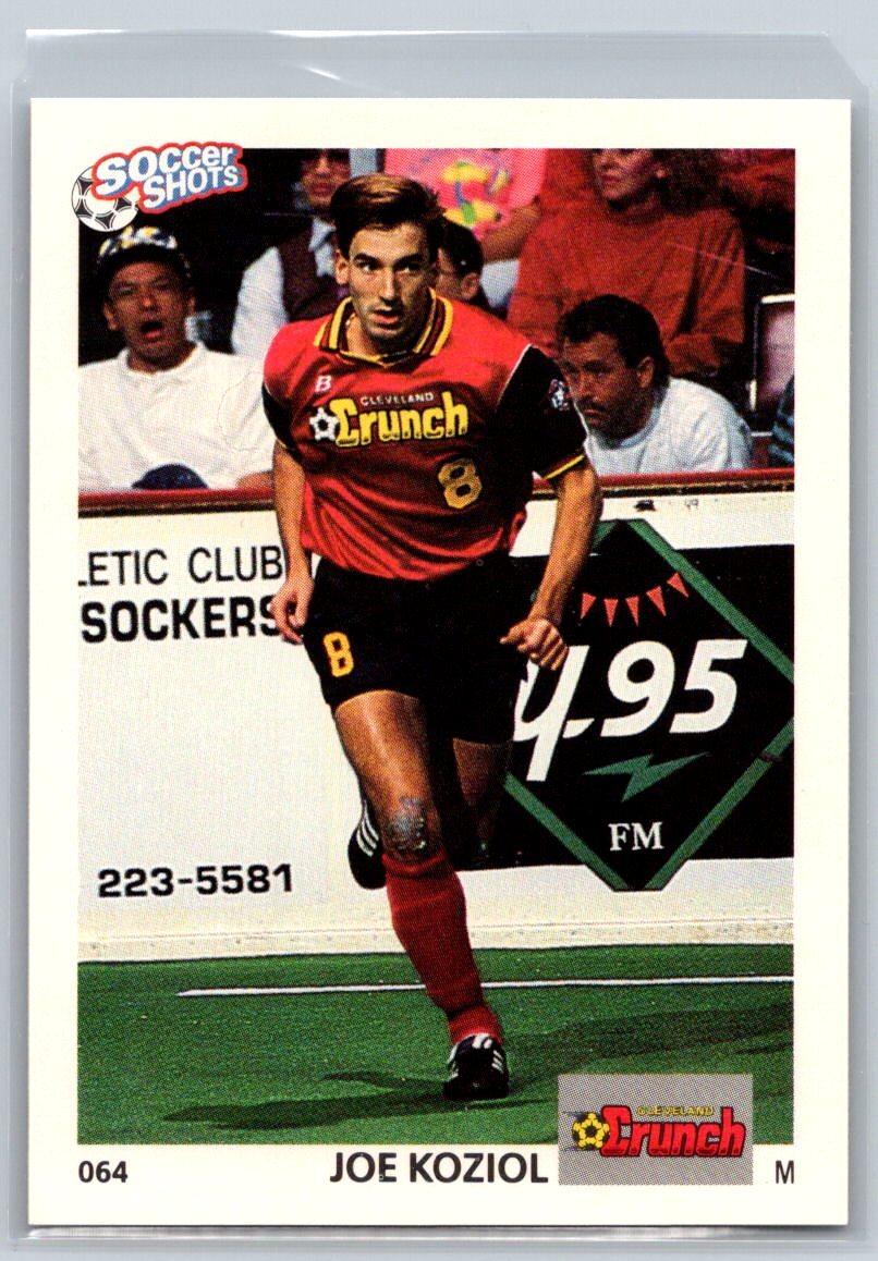 1991 Soccer Shots MSL #064 Joe Koziol | eBay