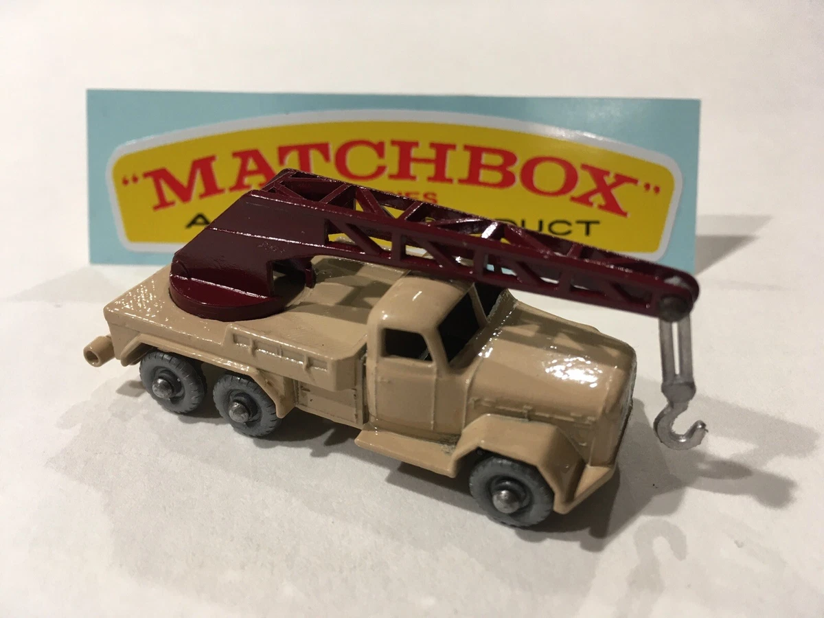 Matchbox 1967 sale magirus deutz crane