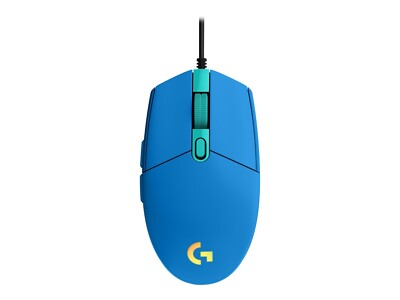 Logitech G203 LIGHTSYNC Wired Optical Gaming Mouse with 8,000 DPI sensor - BLUE