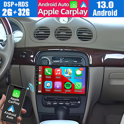 Android Car Stereo For Chrysler 300 2004-2011 - 9" Touch Screen With Wireless CarPlay & Android Auto