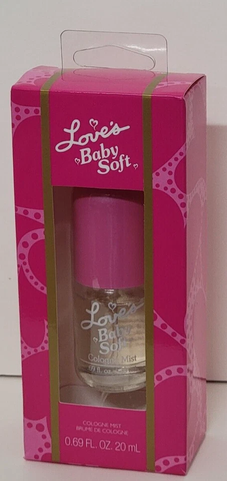 LOVE'S BABY SOFT por DANA Cologne Mist 0.69 fl oz spray para mujer nuevo en caja raro Foto 2 de 4