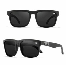 SPY Helm Matte Black Gray PROMO Sunglasses Men Women Ken Block UV400 Shades