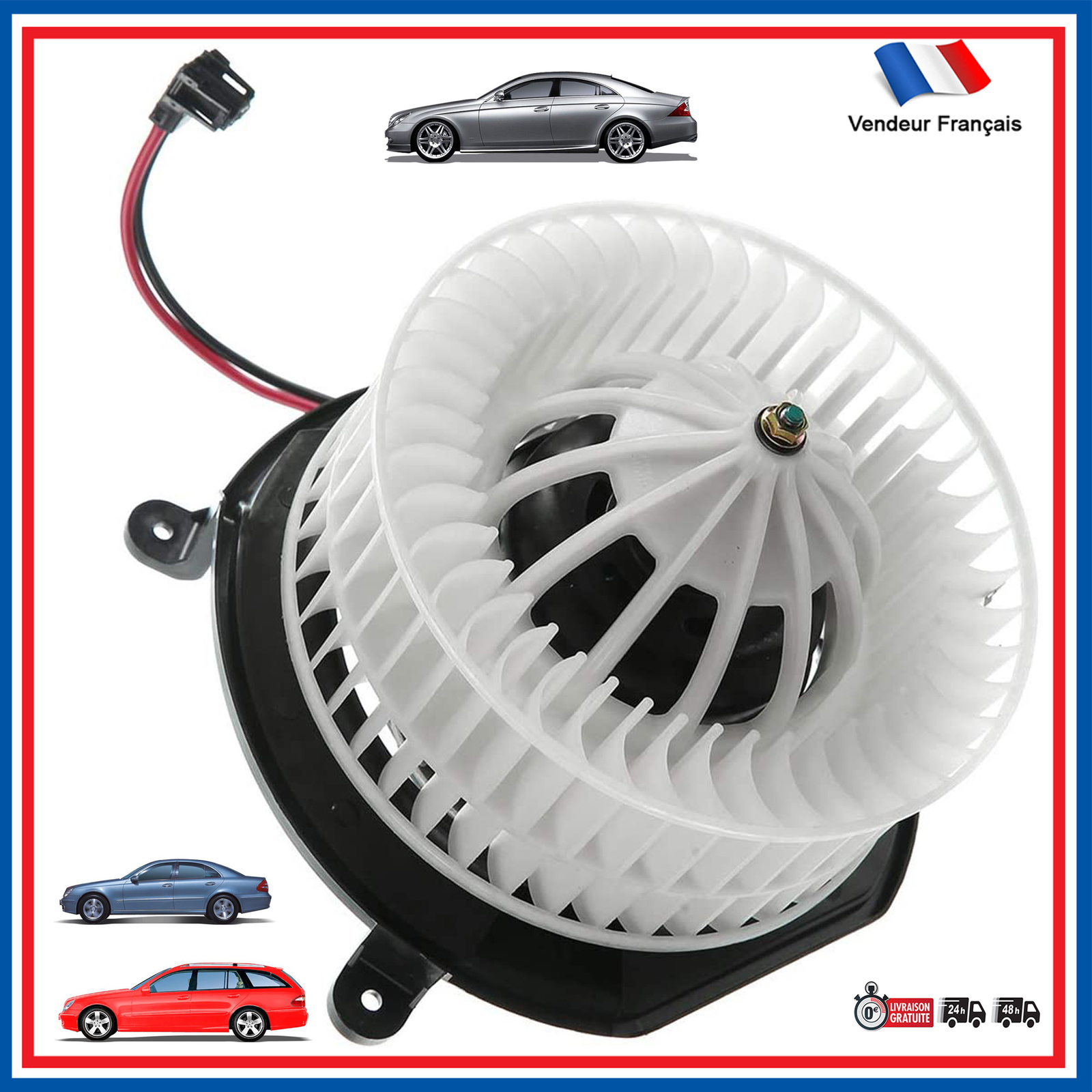 Moteur électrique chauffage A2118300908 de haute précision mécanique pour classe S211