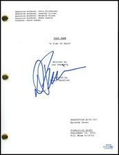 Danny Pino "Cold Case" AUTOGRAPH Signed 'A Time to Hate' Episode Script ACOA