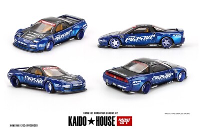 2024 Mini-GT Kaido House Blue HONDA NSX VTEC Evasive V2 SEALED