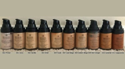 NEW Revlon PhotoReady Makeup Foundation SPF 20 Oil-Free 10 Shades! (Damaged Cap)
