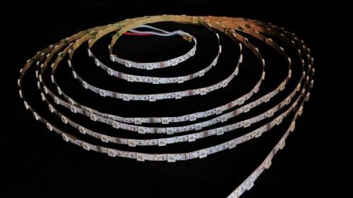 🇬🇧Sideways-bendable addressable RGB LED strip, 48LED/m SK6812C WS2812B S-shape - Picture 3 of 5