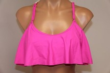 NWT Jessica Simpson Swimsuit Bikini Bra Top Sz M Pinkberry