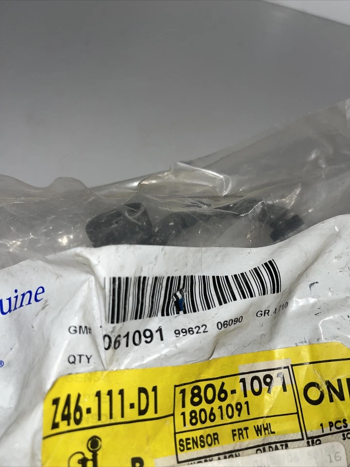 Sensor de velocidad ABS delantero OEM 18061091 Chevrolet Express 3500 2500 GMC Savana Foto 2 de 2