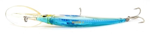 YO-ZURI CRYSTAL 3D MINNOW DD 130F FLOATING UV ATTACK FISHING HARD BAIT LURE - Picture 7 of 19