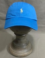 Polo Ralph Lauren Men  s Classic Baseball Chino Cap Hat Light Blue, One Size