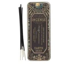 Earth Dust Beautiful Premium Boho Incense in a tin by Papaya, great for a gift