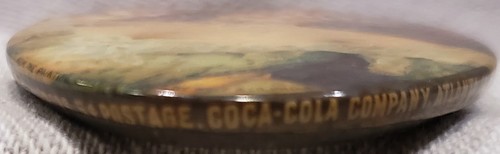 SPECCHIO PUBBLICITARIO ORIGINALE VINTAGE 1907 COCA COLA CELLULOIDE BASTIAN BROS - Foto 6 di 6