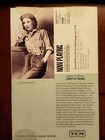 BARBARA STANWYCK  "TCM" NOW PLAYING DEC. 2012,ERNST LUBITSCH ,GUEST~ LEE CHILD — photo 2