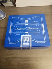 2015 National Treasures Collegiate  Empty Cedar Cigar Box